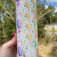 Easter egg, Easter themed unique and cute multicolored and multisided designs. 20oz skinny tumblers with lid and straw. Available in 12oz