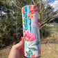Desert rose, Cactus,  succulent plant, beautiful floral 20oz skinny tumblers