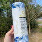 CNA Nurse health field tumbler 20oz skinny with lid and straw. Hot and cold bottle